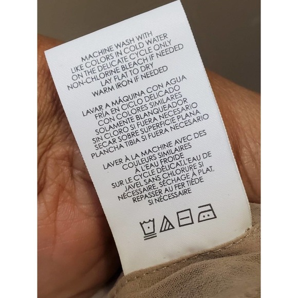 CAbi Womens Black Monaco Lace Floral 100% Polyester Sleeveless Cami Top Blouse M - Picture 7 of 11